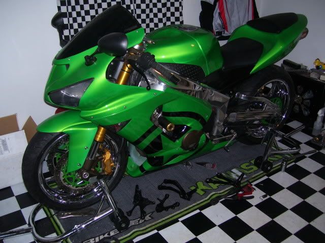 kawasaki motorcycle touch up paint